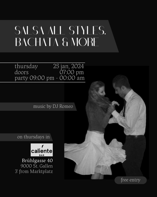 PARTY SALSA, BACHATA & MORE 