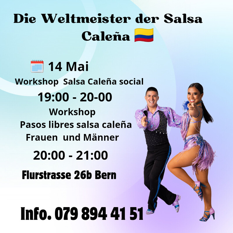 Workshop Salsa Caleña bern